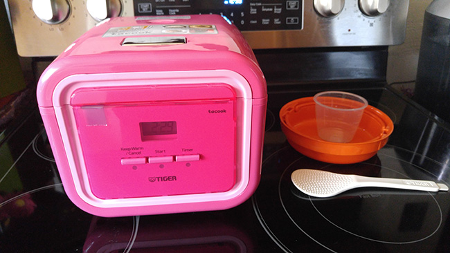 PINK Tiger Electric Rice Cooker Giveaway (Value $149)