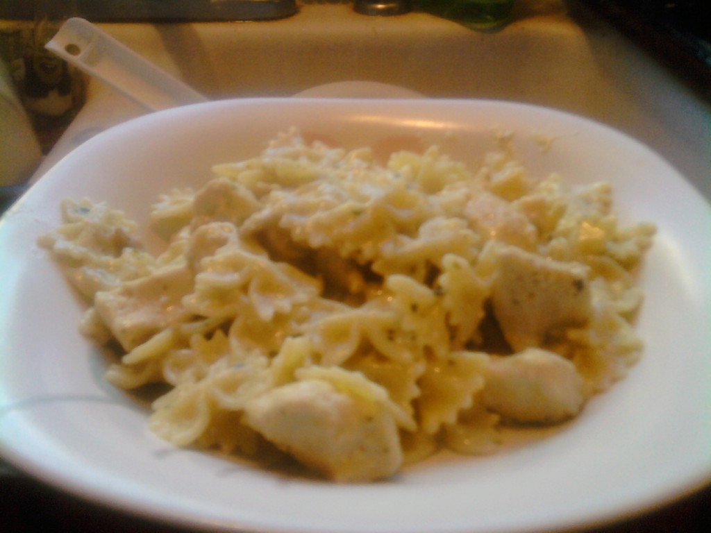 Creamy Pesto Chicken With Bow Tie Pasta Recipe - This Mom Can Cook