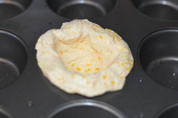 Pillsbury Biscut in muffin tin