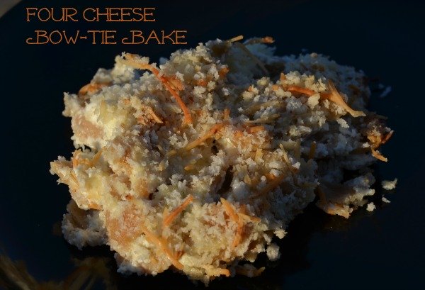 Four Cheese Bow-Tie Bake