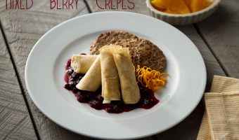 Mixed Berry Crepes