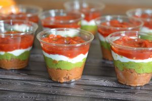 Individual 6 Layer Dips Recipe - This Mom Can Cook