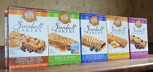 Sunbelt Bakery Granola Bars