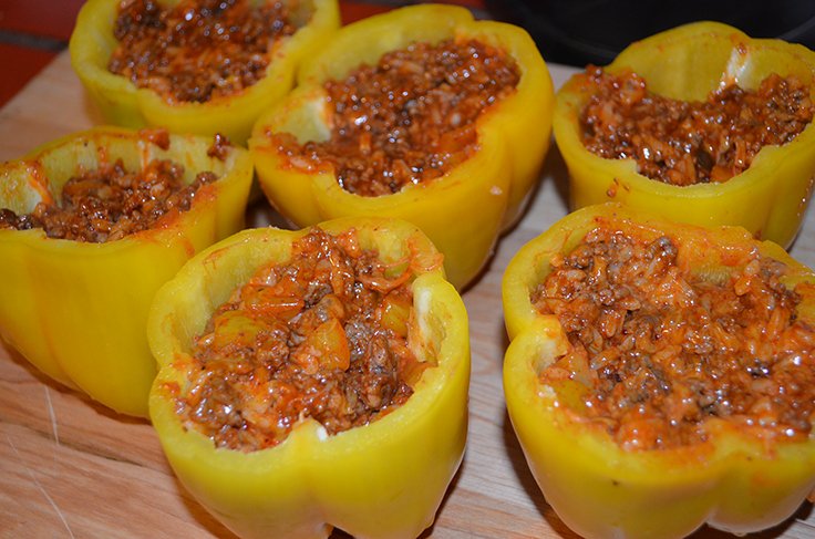 Stuffed Bell Peppers - #McSkilletSauce