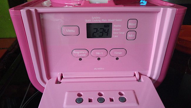 Pink Tiger tacook Rice Cooker
