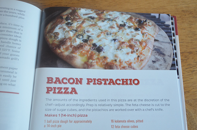 Bacon Pistachio Pizza