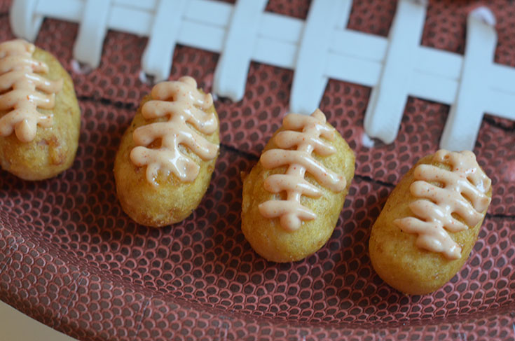 Spicy Mini Corn Dogs For Game Day (Recipe + Giveaway)